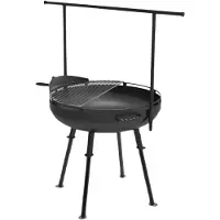 Barebones Cowboy Fire Pit Grill System/Grill Systeem Bbq Houtskool barbecue