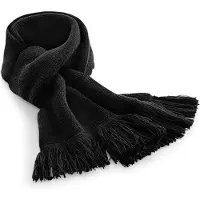 Beechfield Sjaal zwart Unisex - sjaal lengte 152 cm