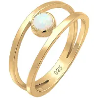 Elli Ring 'Opal' goud