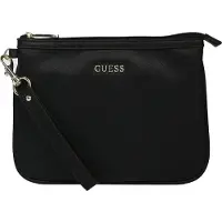 GUESS Toilettas Vanille Flat Top Zip Black Zwart
