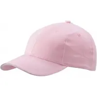 Myrtle beach Lichtroze baseball cap 100% katoen voor volwassenen - Roze petjes