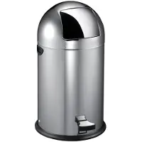 EKO Kickcan 33 Liter Mat Chroom