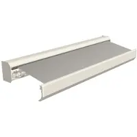 Domasol Knikarmscherm F30 - Crème - Doek D122 - Elektrisch - Uv-bestendig - Met Afstandsbediening - 550x300cm