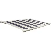 Domasol Knikarmscherm F20 - Antraciet - Doek D519 - Elektrisch - Uv-bestendig - Met Afstandsbediening - 500x250cm