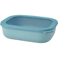 Mepal - Multikom Cirqula vershouddoos - 2000 ml - Rechthoekig - Nordic green