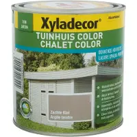 XYLADECOR Tuinhuis Color dekkende Houtbeits zachte klei 1 l
