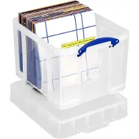 Really Useful Box transparante opbergbox 35 liter XL