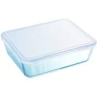 Pyrex Cook &amp; Store schaal met deksel - 25 x 20 cm