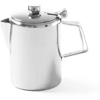 Hendi Roestvrijstalen theepot met deksel voor koffie en thee, 0,3 liter - 453100