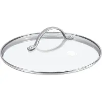 Greenpan glazen deksel 32cm met SS Handvat