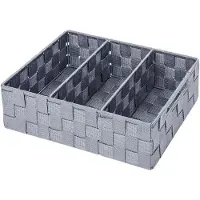 Wenko Organizer Adria 3-vaks 32x21x10cm Grijs