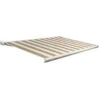 Domasol Knikarmscherm F20 - Antraciet - Doek D513 - Elektrisch - Uv-bestendig - Met Afstandsbediening - 450x300cm