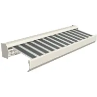 Domasol Knikarmscherm F30 - Crème - Doek D408 - Elektrisch - Uv-bestendig - Met Afstandsbediening - 400x300cm