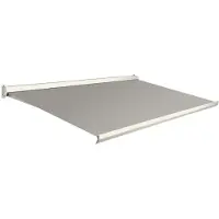 Domasol Knikarmscherm F10 - Antraciet - Doek D122 - Elektrisch - Uv-bestendig - 300x250cm