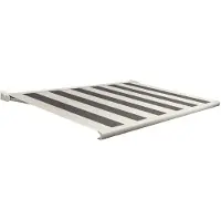 Domasol Knikarmscherm F20 - Antraciet - Doek D517 - Elektrisch - Uv-bestendig - Met Afstandsbediening - 500x250cm