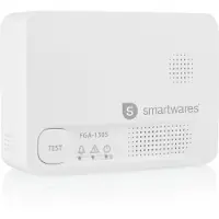 Smartwares FGA-13051 - Koolmonoxidemelder CO melder - 85 dB - 10 Jaar sensor - BSI Gecertificeerd