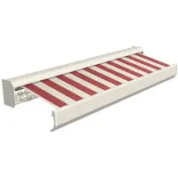 Domasol Knikarmscherm F30 - Crème - Doek D509 - Elektrisch - Uv-bestendig - Met Afstandsbediening - 550x300cm