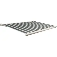 Domasol Knikarmscherm F20 - Antraciet - Doek D408 - Elektrisch - Uv-bestendig - 450x300cm