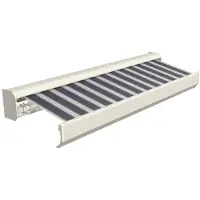 Domasol Knikarmscherm F30 - Crème - Doek D414 - Elektrisch - Zeer Robuust - 600x300cm