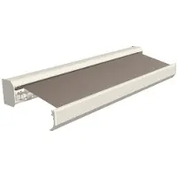 Domasol Knikarmscherm F30 Ral9001 Doek D366 550x300cm