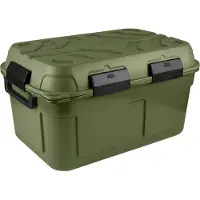Sunware Q-line waterdichte groen/zwart opbergdoos 130 liter