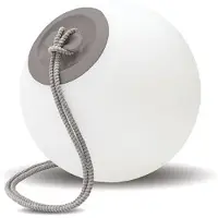 Newgarden Norai LED sfeerlamp met oplaadbare batterij, grijs Norai, dimbaar, wit / opaal, Kunststof, Modern