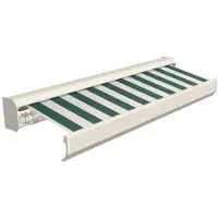 Domasol Knikarmscherm F30 - Crème - Doek D517 - Elektrisch - Zeer Robuust - 500x300cm