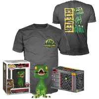 Funko POP! Pop! & Tee Box: Jurassic Park - Clever Raptor (Size XL)