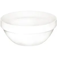 Olympia Whiteware Porselein Stapelbare Snack Kom wit 11cm (12 stuks)