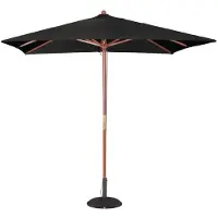 Bolero Parasol Vierkant Zwart