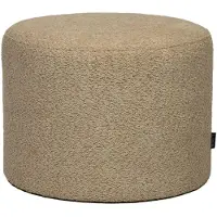 Livin24 Bouclé poef Nora beige