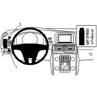 Virtasenkauppa.fi linkse dashmount voor Volvo V40 13-14