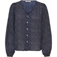 ONLY Sonja Life Long Sleeve Blouse Blauw XS Vrouw