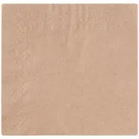 Vegware composteerbare ongebleekte cocktailservetten 24cm