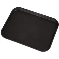 Cambro Camtread rechthoekig antislip glasvezel dienblad zwart 45,7cm