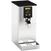 Buffalo 10L heetwaterdispenser met vaste wateraansluiting, 56(h) x 25,5(b) x 44,6(d)cm, 230V
