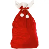 Vegaoo - Rode Kerstman zak