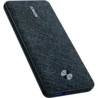 Anker PowerCore Fabric Powerbank 10.000 mAh Power Delivery Zwart