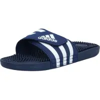 Adidas Muiltjes 'Adissage' nachtblauw / wit