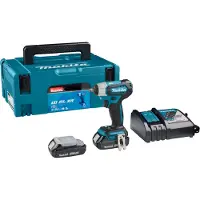 Makita DTW181RAJ 18V Li-Ion Accu Slagmoersleutel Set (2x 2,0Ah) In Mbox - 1/2" - Koolborstelloos