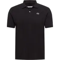 La Martina Zwarte Katoenen Polo Shirt voor Mannen