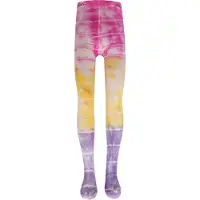 Ewers Kindermaillot met Batik Print - Lila/Geel/Roze - 110/116