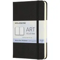 Moleskine Art Aquarel Notitieboek - Pocket - Hardcover - Zwart