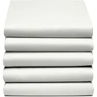 Cinderella Hoeslaken Basic Katoen 40cm Hoekhoogte - ivoor 160x210cm