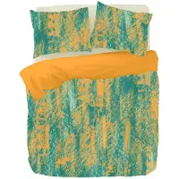 Kayori Dekbedovertrek Juro Turqoise Tencel-240 x 200 / 220 cm | Lits-Jumeaux