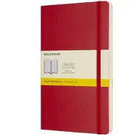 Moleskine Classic Notitieboek - Large - Softcover - Geruit - Rood