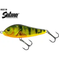 Salmo Rattlin' Slider Sinking Supernatural Hot Perch 11 cm Wobbler