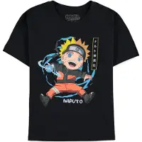 Difuzed Naruto - Naruto Print Kinder T-shirt - Kids 170 - Zwart