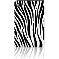 B2Ctelecom Samsung Galaxy Tab A8 2021/2022 Flip Case Zebra