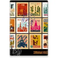 B2Ctelecom Lenovo Tab 10 | Tab 2 A10-30 Hip Hoesje Postzegels